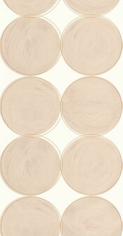 Caselio Around ARN102881022 (Met Gratis Lijm) - Beige / Wit