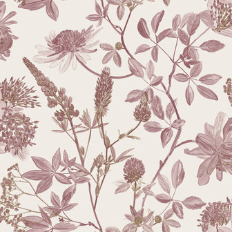 Dutch Wallcoverings Elegance M458-10 roze - rood