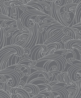 Dutch Wallcoverings Elegance M629-09 grijs - zilver