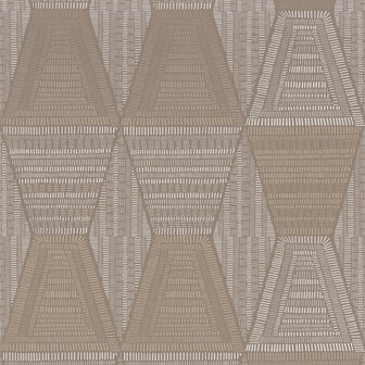 Casamance Mirage (Met Gratis Lijm!) 75272038 - Bruin / Beige