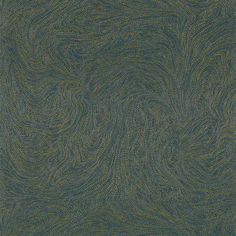 Casamance Nuit D&#039;Orient (Met Gratis Lijm!) 75414180 - Blauw / Beige