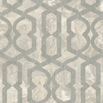 Dutch Wall Decor Splendor Beige - Zilver M69922 beige - zilver