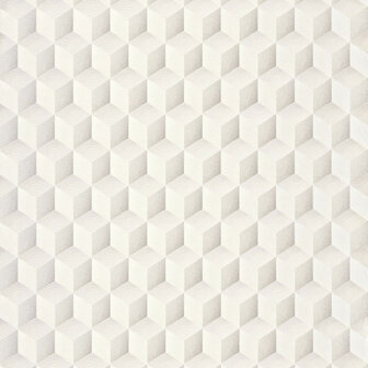 Casadeco So White 3 (Met Gratis Lijm!) SOWH28350109 - Wit