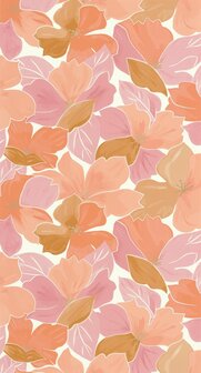 Caselio Flower Power (Met Gratis Lijm!) FLP101884032 - Roze