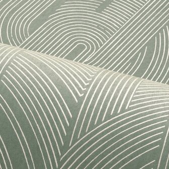 Casamance Faubourg Des Lumi&egrave;res (Met Gratis Lijm*) 76281936 - Groen