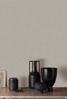 Dutch Wallcoverings Linnen Touch LT10004 Grijs