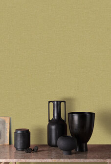 Dutch Wallcoverings Linnen Touch LT10010 Groen