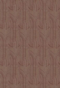 Casamance Faubourg Des Lumi&egrave;res (Met Gratis Lijm*) 76282242 - Rood