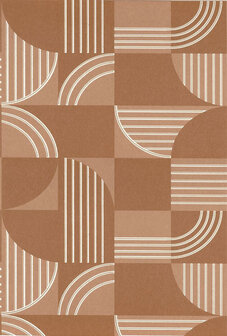 Casamance Faubourg Des Lumi&egrave;res (Met Gratis Lijm*) 76271324 - Oranje