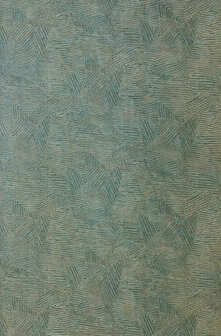 Casamance Nature Pr&eacute;cieuse - Textures (Met Gratis Lijm*) 76543670 - Groen / Metallic Goud