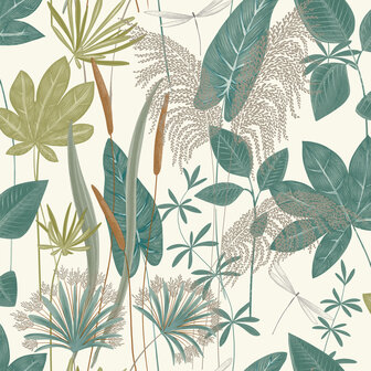 Dutch Wallcoverings Arcadia A70702 Groen