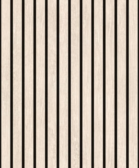 Dutch Wallcoverings Brut M802-07 Creme / Zwart