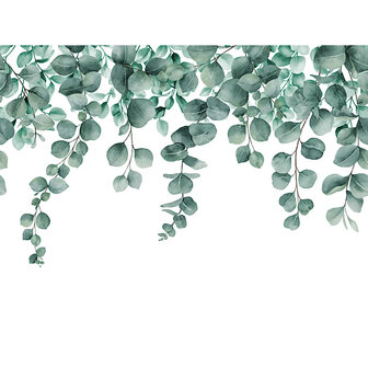 Grandeco Young Edition Nature A70501 Mirte Trailing Eucalyptus Leaves