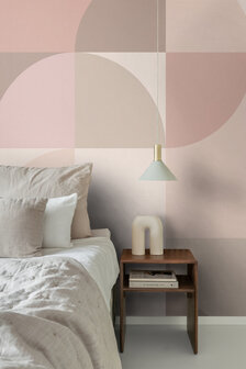 Origin Wallcoverings 3D Reflections (Met Gratis Lijm!) 357321 - Roze