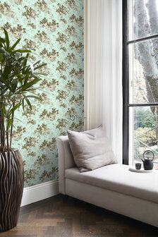 Origin Wallcoverings Bloomingdale (Met Gratis Lijm!) 326143 - Groen