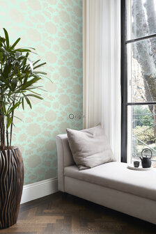 Origin Wallcoverings Bloomingdale (Met Gratis Lijm!) 326148 - Groen