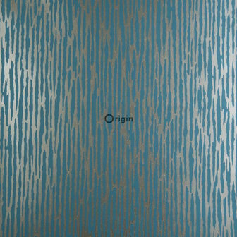 Origin Wallcoverings Couture (Met Gratis Lijm!) 307116 - Blauw / Groen