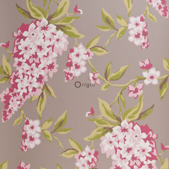 Origin Wallcoverings Couture (Met Gratis Lijm!) 307137 - Roze / Bruin