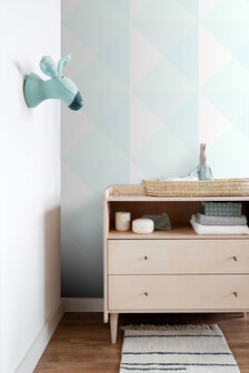 Origin Wallcoverings Hide &amp; Seek (Met Gratis Lijm!) 347497 - Groen