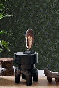 Origin Wallcoverings Luxury Skins (Met Gratis Lijm!) 347765 - Groen