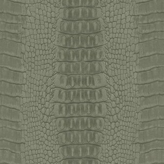 Origin Wallcoverings Luxury Skins (Met Gratis Lijm!) 347773 - Groen / Bruin