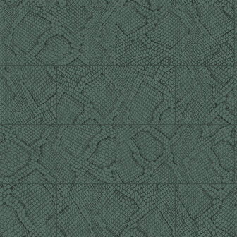 Origin Wallcoverings Luxury Skins (Met Gratis Lijm!) 347788 - Groen / Blauw