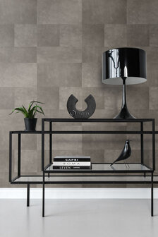 Origin Wallcoverings Luxury Skins (Met Gratis Lijm!) 357238 - Grijs