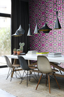 Origin Wallcoverings Mariska Meijers (Met Gratis Lijm!) 346912 - Roze / Groen