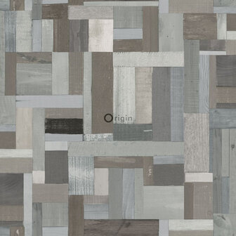 Origin Wallcoverings Mati&egrave;res (Met Gratis Lijm!) 337223 - Grijs