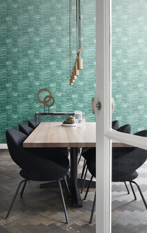 Origin Wallcoverings Mati&egrave;res (Met Gratis Lijm!) 337248 - Groen