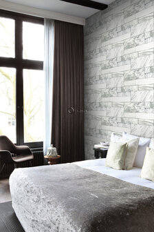 Origin Wallcoverings Mati&egrave;res (Met Gratis Lijm!) 337254 - Wit