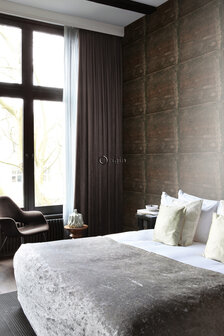 Origin Wallcoverings Mati&egrave;res (Met Gratis Lijm!) 337231 - Bruin