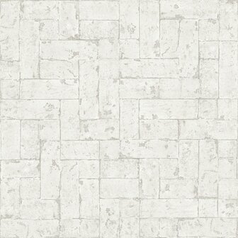 Origin Wallcoverings Mati&egrave;res (Met Gratis Lijm!) 347567 - Wit