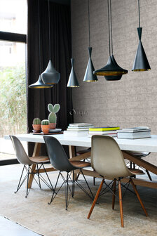 Origin Wallcoverings Mati&egrave;res (Met Gratis Lijm!) 347581 - Grijs