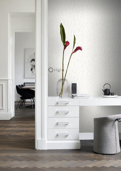 Origin Wallcoverings Mati&egrave;res (Met Gratis Lijm!) 347584 - Wit