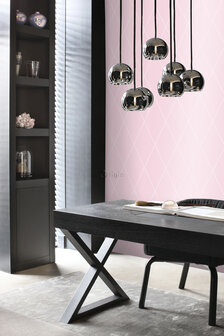 Origin Wallcoverings Metropolitan (Met Gratis Lijm!) 345722 - Roze