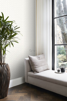 Origin Wallcoverings Metropolitan (Met Gratis Lijm!) 345737 - Wit