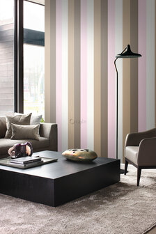 Origin Wallcoverings Palais Royal (Met Gratis Lijm!) 346516 - Roze / Bruin