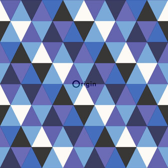 Origin Wallcoverings Urban Funky (Met Gratis Lijm!) 347205 - Blauw