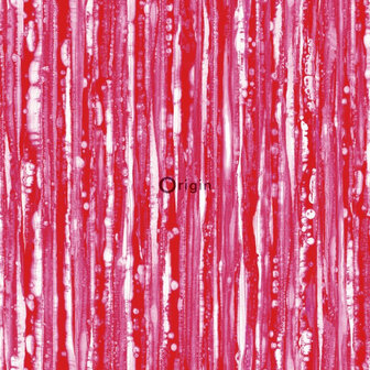 Origin Wallcoverings Urban Funky (Met Gratis Lijm!) 347218 - Roze / Rood