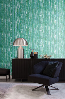 Origin Wallcoverings Urban Funky (Met Gratis Lijm!) 347222 - Groen