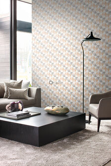 Origin Wallcoverings Urban Funky (Met Gratis Lijm!) 347223 - Beige