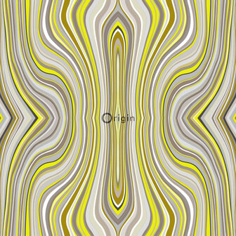 Origin Wallcoverings Urban Funky (Met Gratis Lijm!) 347225 - Geel