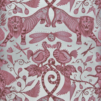 Clarke &amp; Clarke Animalia W0100/03 - Roze