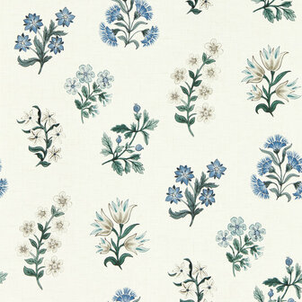 Clarke &amp; Clarke Secret Garden -  Blauw W0194/03