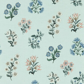 Clarke &amp; Clarke Secret Garden -  Blauw W0194/04