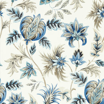 Clarke &amp; Clarke Secret Garden -  Blauw W0198/03