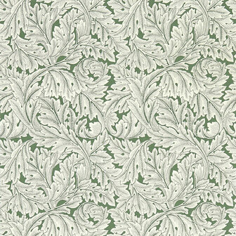 Clarke &amp; Clarke William Morris Designs -  Groen W0175/01