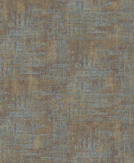 Dutch Wallcoverings Level Two LV3401 - Bruin / Blauw Behang