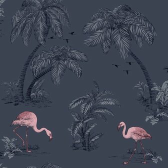 Dutch Wallcoverings Imaginarium flamingo 12382 Behang